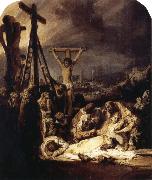 REMBRANDT Harmenszoon van Rijn The Lamentation over the Dead Christ Spain oil painting artist